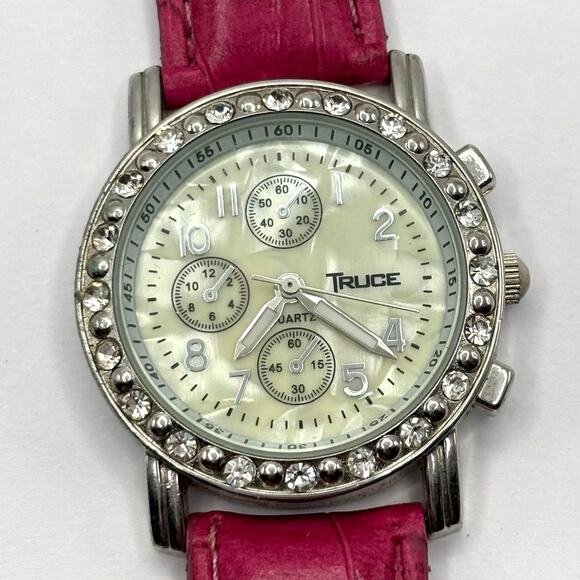 Silver & Pink Truce Watch - Picture 2 of 4